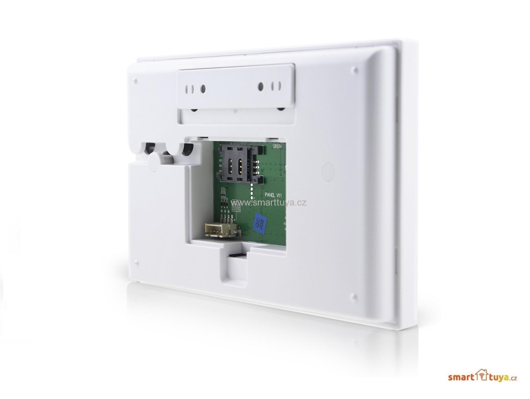 Wi-Fi/GSM/RFID/ LCD zabezpečovací systém SMART s 5.0Mpx vnitřní IP kamerou - TUYA, Android,iOS