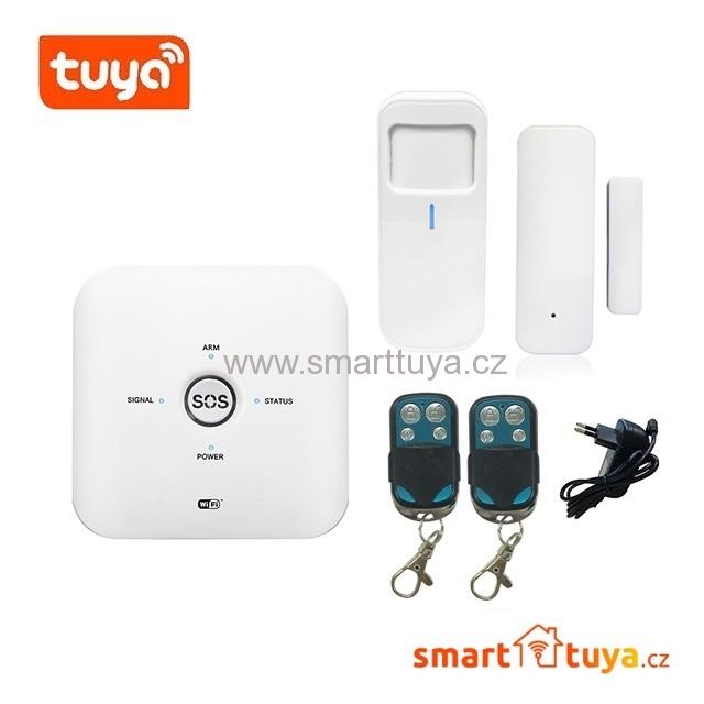 Wi-Fi / GSM alarm systém s 5.0Mpx vnitřní IP kamerou - TUYA, Android,iOS