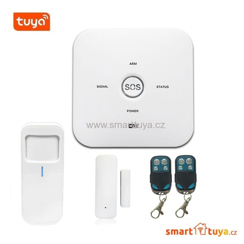 Wi-Fi / GSM alarm systém s 5.0Mpx vnitřní IP kamerou - TUYA, Android,iOS