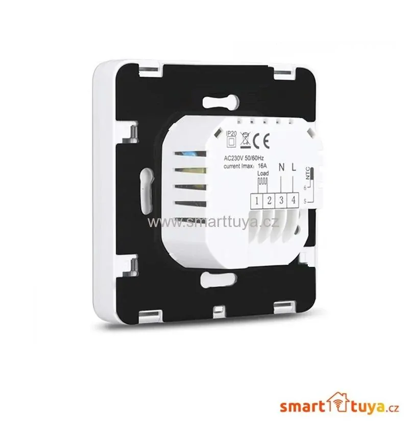 WiFi chytrý termostat 3A pro ovládání plynového kotle- TUYA, Android/iOS