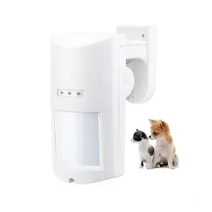 Venkovní bezdrátový PIR detektor pohybu imunní vůči domácí zvířatům pro TUYA alarm systém AS-G30