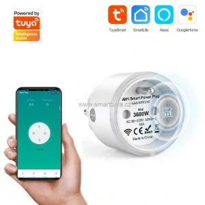 NAS-WR07W TUYA WiFi chytrá zásuvka 16A s měřením spotřeby