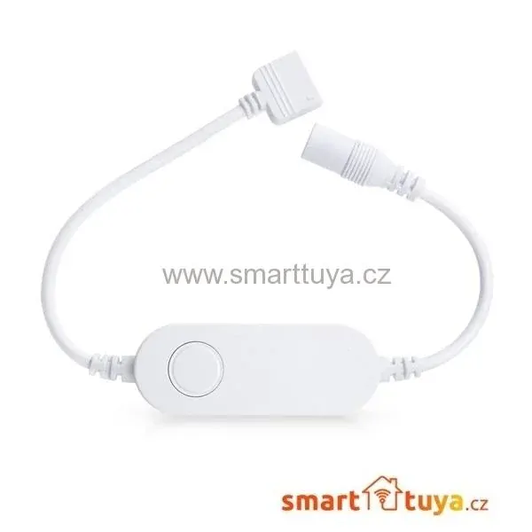 WiFi chytrý ovladač pro RGB-W LED pásky 9-18V /2A/, 5pinů – TUYA, Android/iOS - TUYA