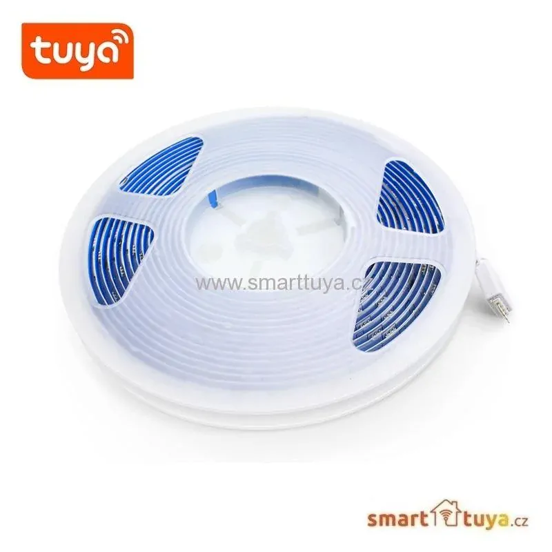 WiFi RGB LED sestava - 2 x 5 metrů | 24 W | 30LED/m | IP65-vodotěsný | IR ovládání | - TUYA, Android/iOS