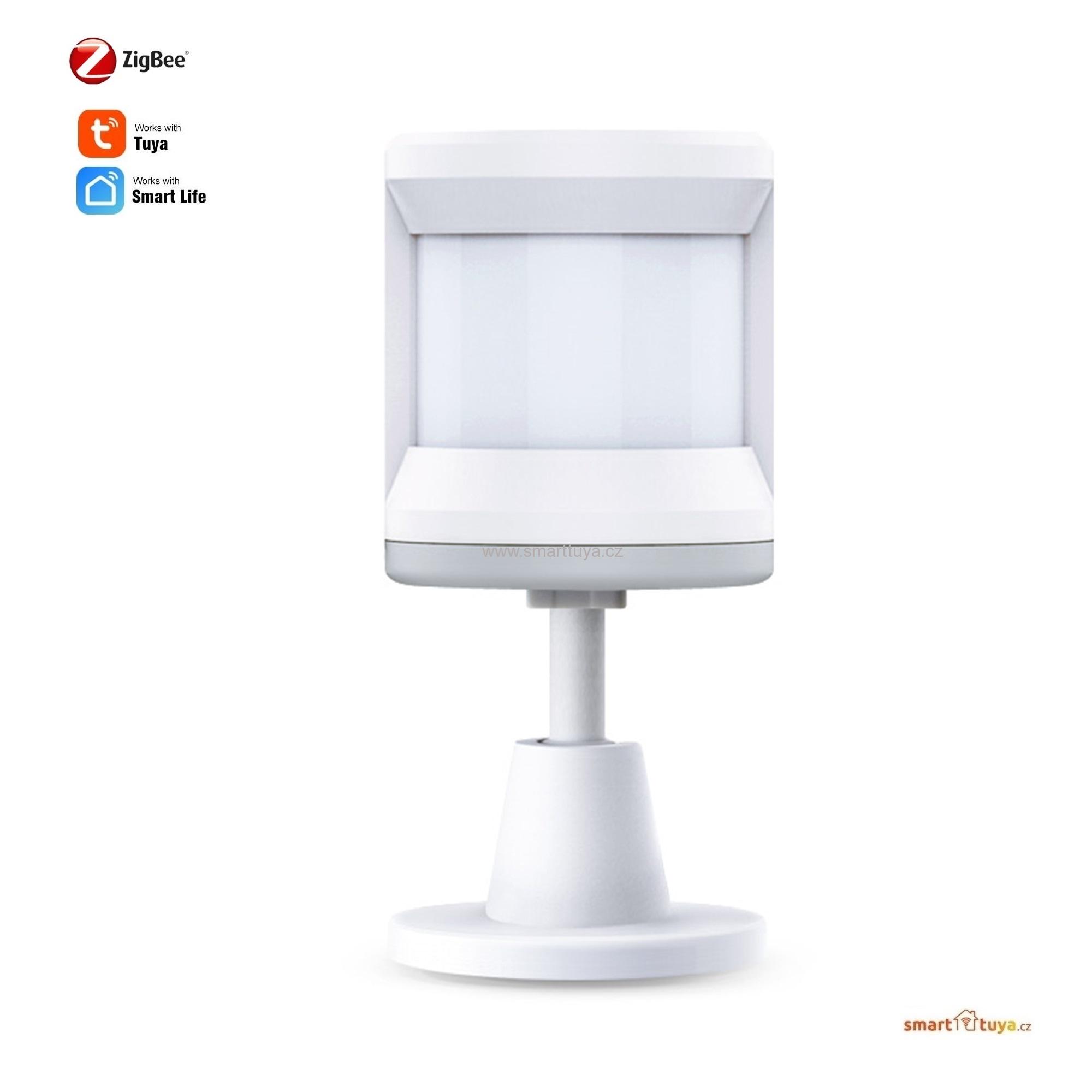 Zigbee pohybový PIR detektor 150° –TUYA, Android/iOS