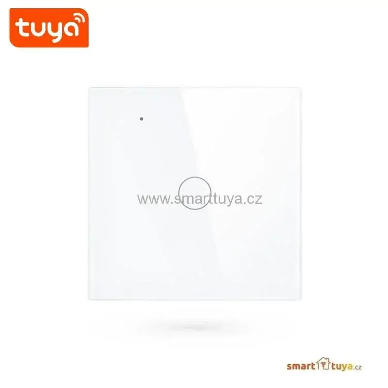WiFi chytrý vypínač světel,jednotlačítkový - TUYA, Android/iOS