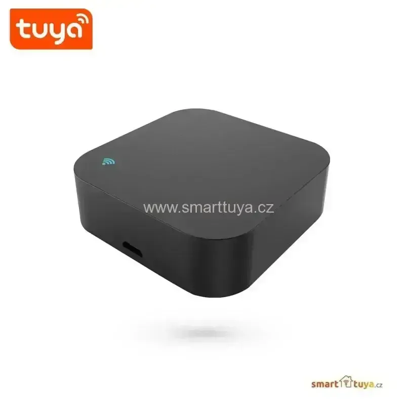 WiFi chytrý IR+RF dálkový ovladač, černý -TUYA