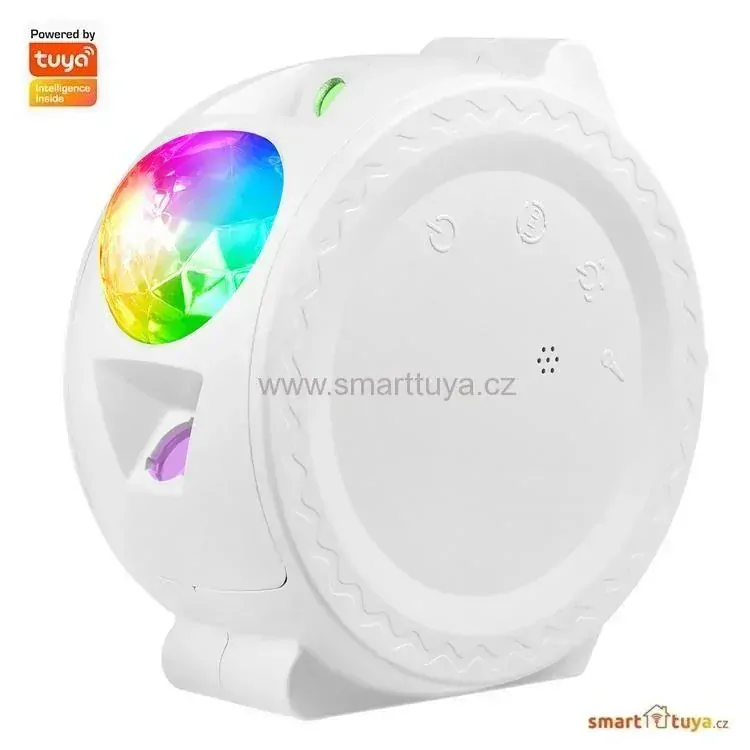 WIFI chytrý projektor noční oblohy, bílý - TUYA