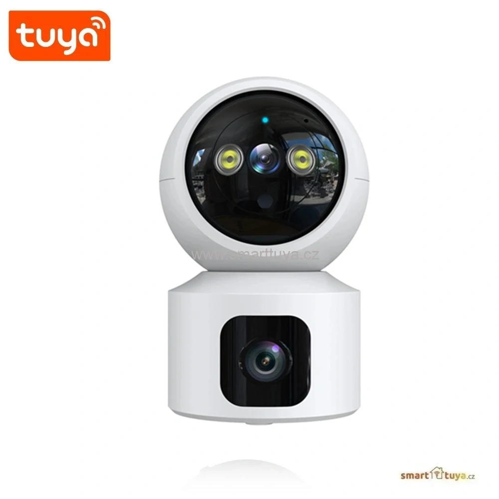WiFi Smart vnitřní DUAL kamera 2*2MP se zvukem - TUYA