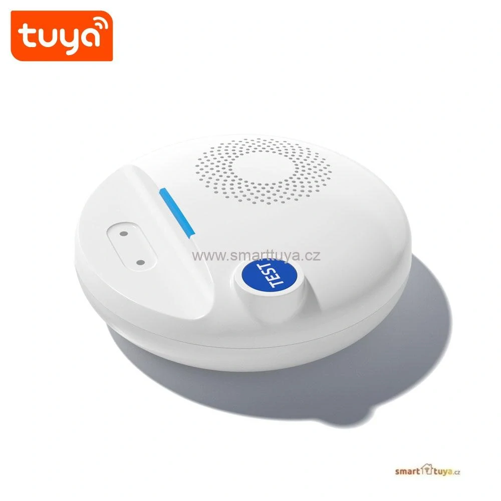 TUYA WiFi detektor úniku vody se 100dB sirénou a duální detekcí, PST-SW107W