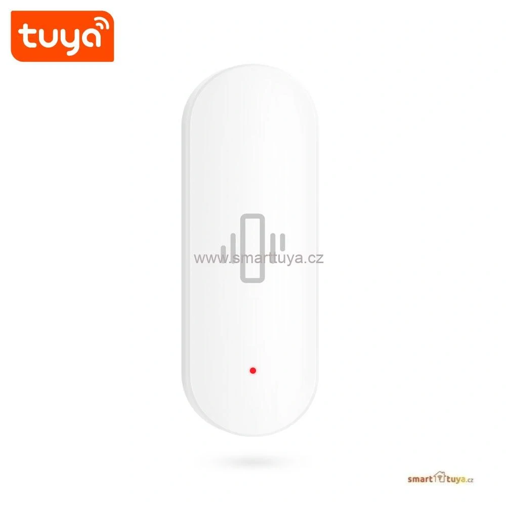 TUYA WiFi vibrační a otřesový senzor s nastavitelnou citlivostí, PST-ZD400A