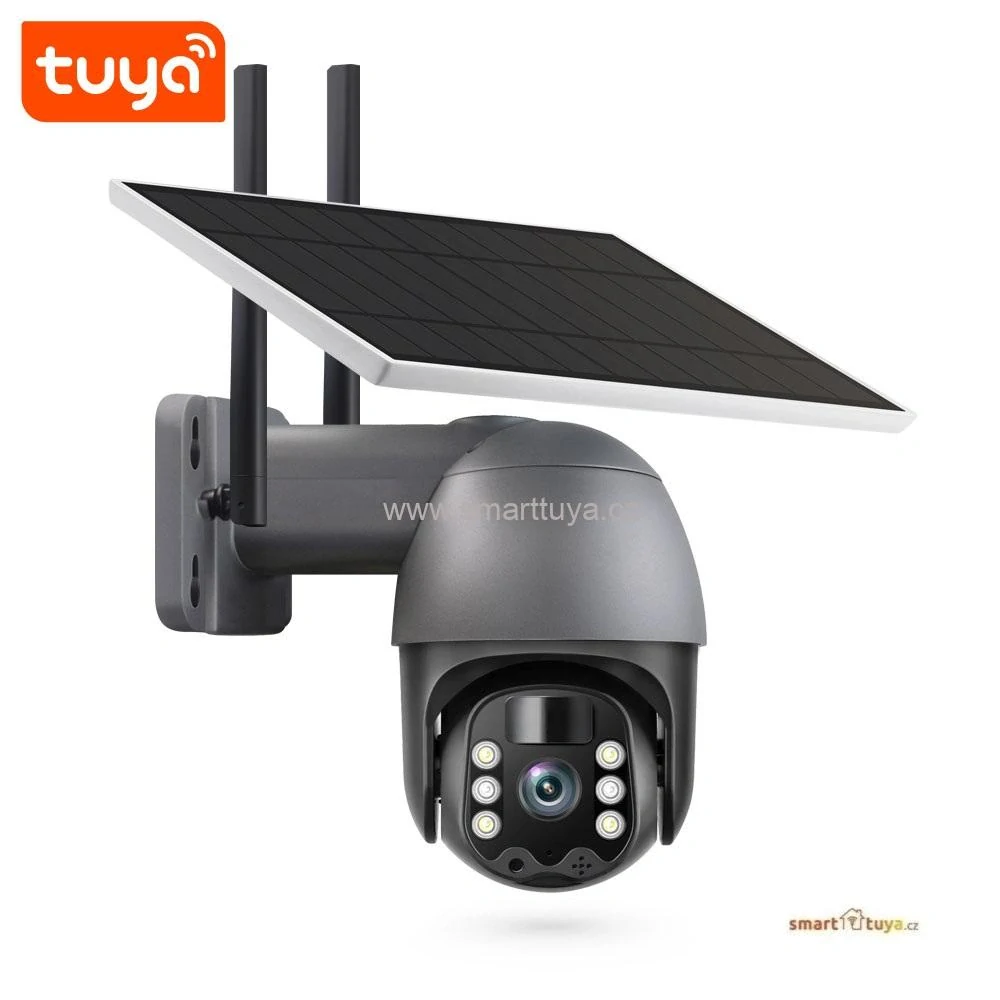 Solární otočná WiFi kamera Tuya PST-SQ-WF-3MP