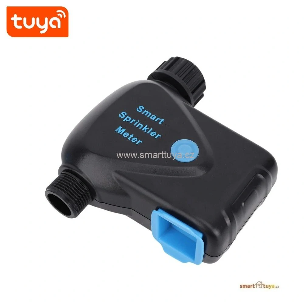 Tuya chytrý WiFi zavlažovací ventil PRO s průtokoměrem (PST-WV05W)