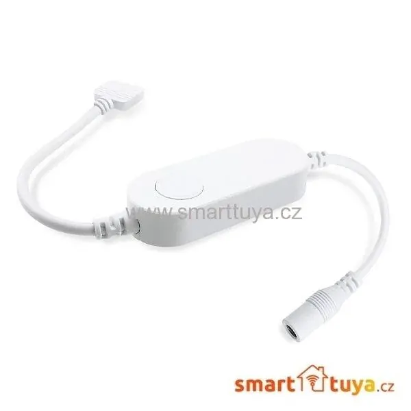 WiFi chytrý ovladač pro RGB-W LED pásky 9-18V /2A/, 5pinů – TUYA, Android/iOS - TUYA