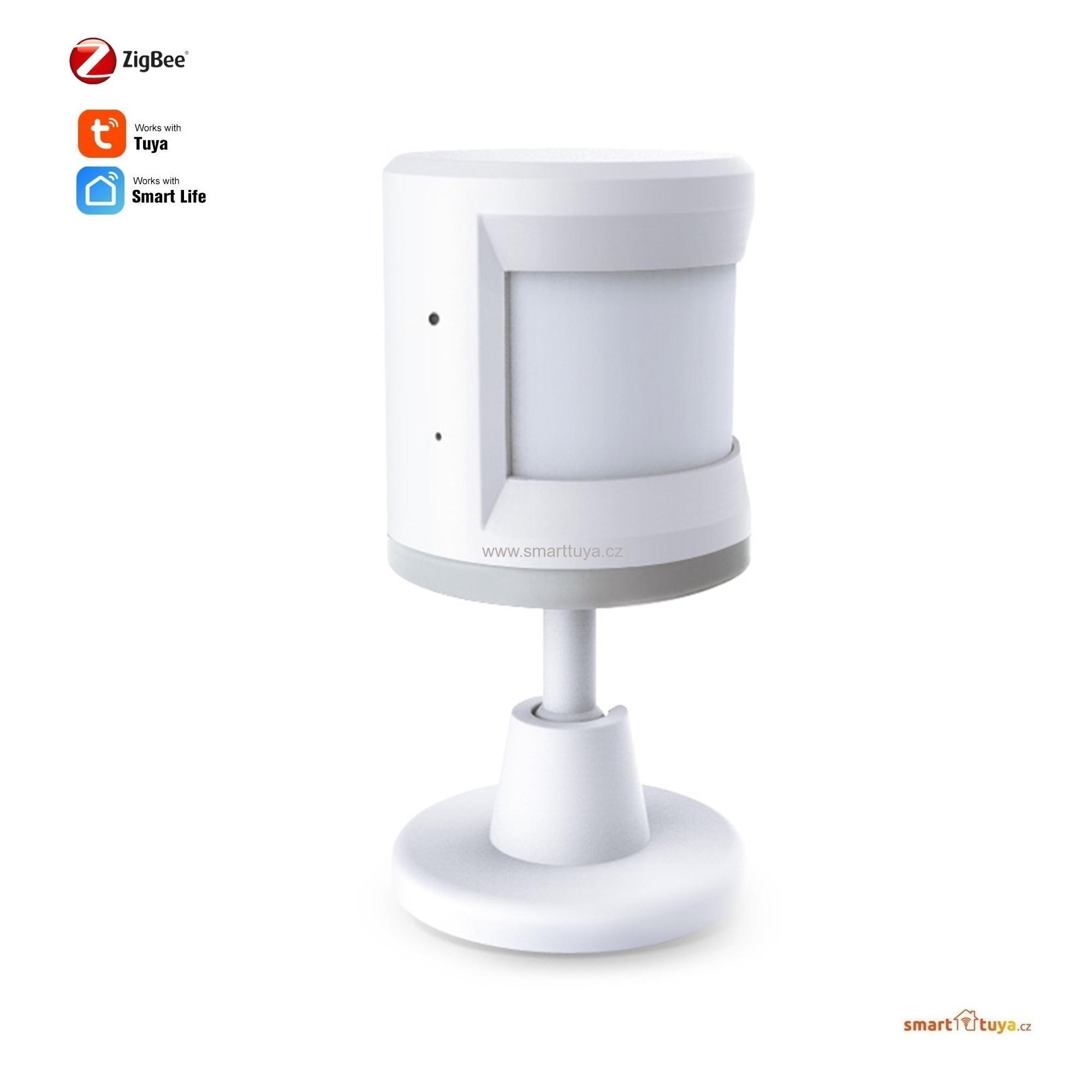 Zigbee pohybový PIR detektor 150° –TUYA, Android/iOS