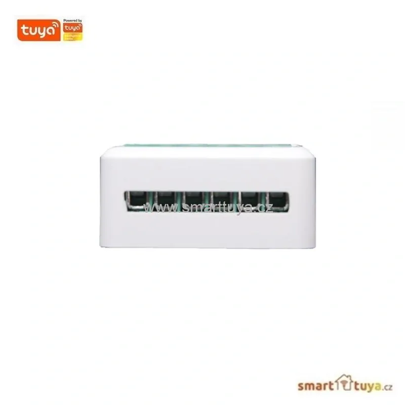 WiFi mini vestavný spínač pro ovládání stmívatelných žárovek, 2 kanálový - TUYA 