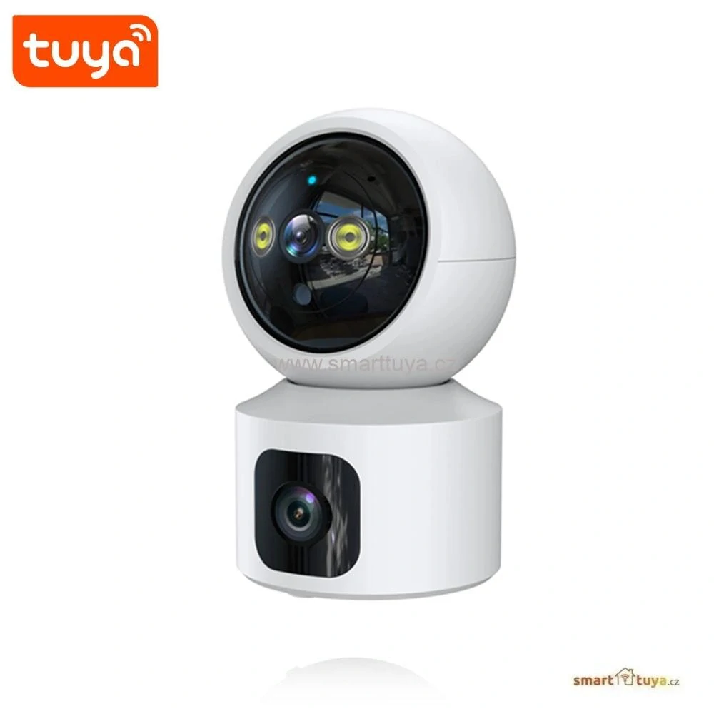 WiFi Smart vnitřní DUAL kamera 2*2MP se zvukem - TUYA