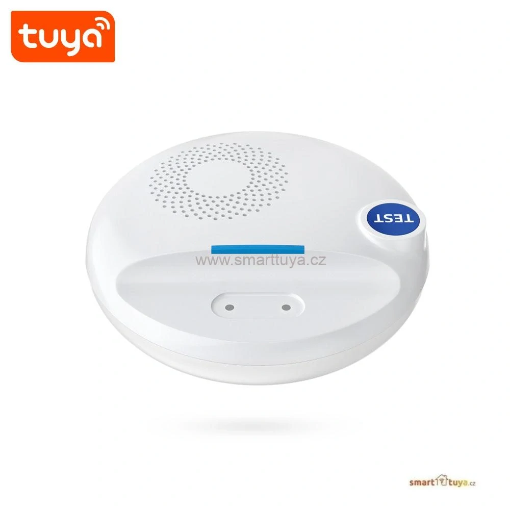TUYA WiFi detektor úniku vody se 100dB sirénou a duální detekcí, PST-SW107W