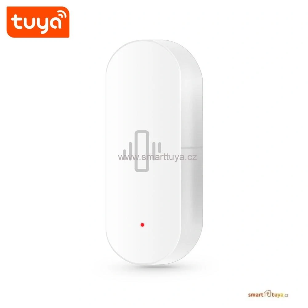 TUYA WiFi vibrační a otřesový senzor s nastavitelnou citlivostí, PST-ZD400A