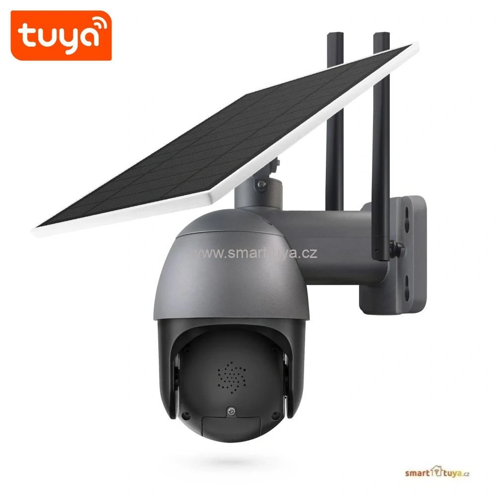 Solární otočná WiFi kamera Tuya PST-SQ-WF-3MP