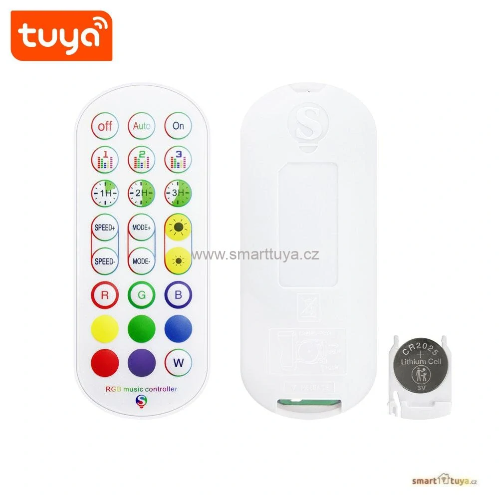 Tuya chytrý WiFi RGB LED pásek – sada 5m PST-RGB05M