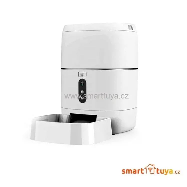 WiFi Smart automatický dávkovač krmiva pro psy a kočky, objem 6 litrů - TUYA