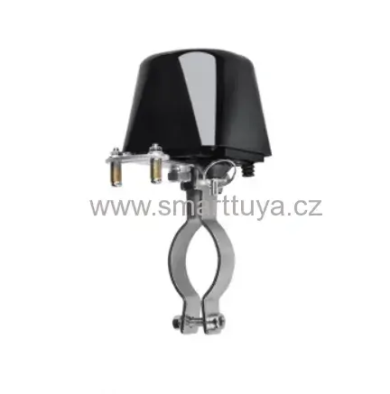 WiFi chytrý motorizovaný zavírač ventilů voda/plyn DN15 - 1/2"  - TUYA, Android/iOS