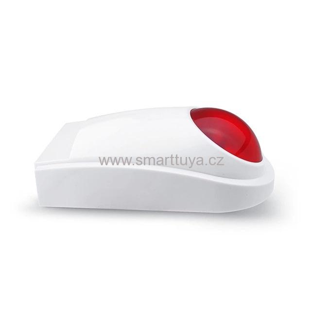 WiFi lokální alarm se sirénou 110dB ovládaný aplikací – TUYA, Android/iOS