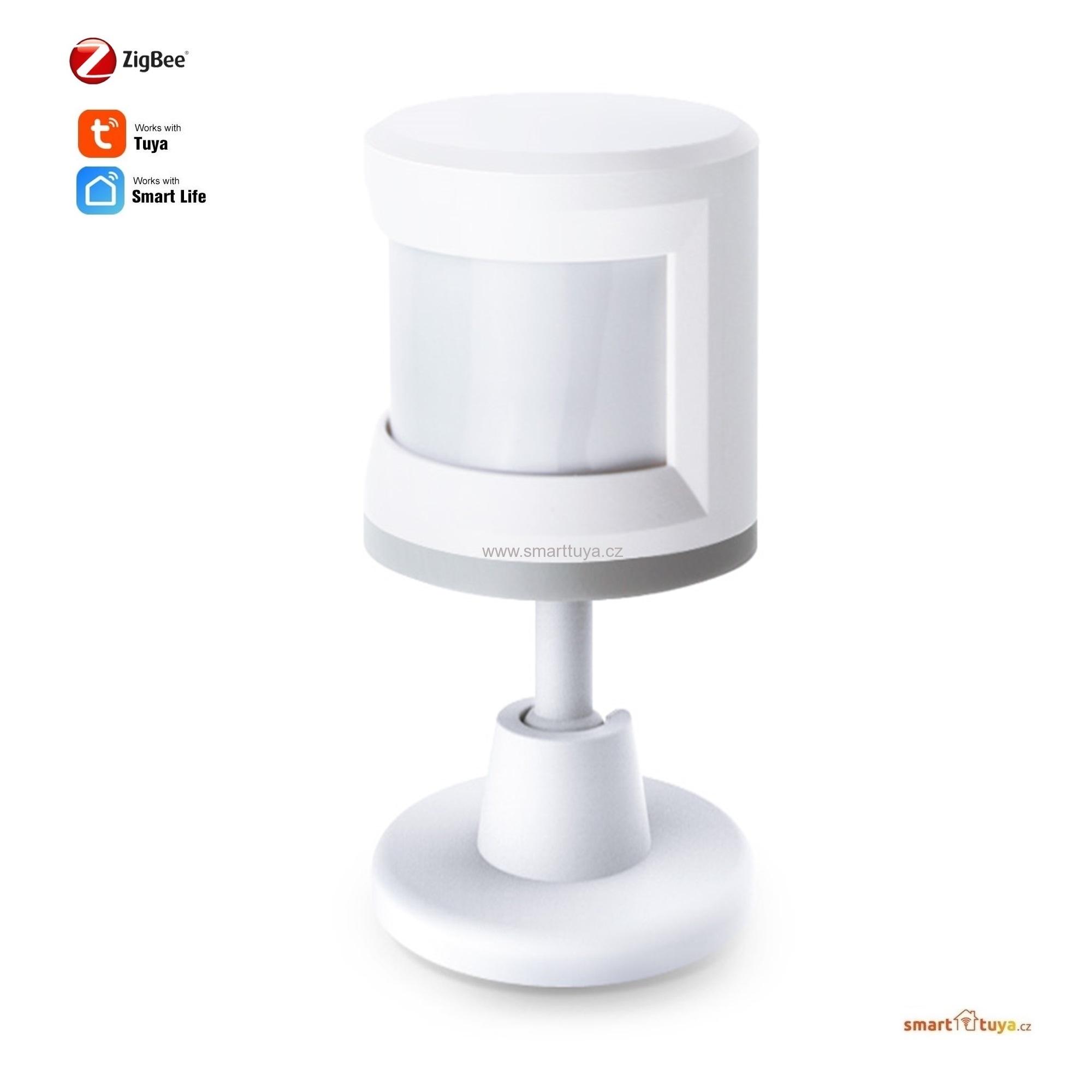 Zigbee pohybový PIR detektor 150° –TUYA, Android/iOS