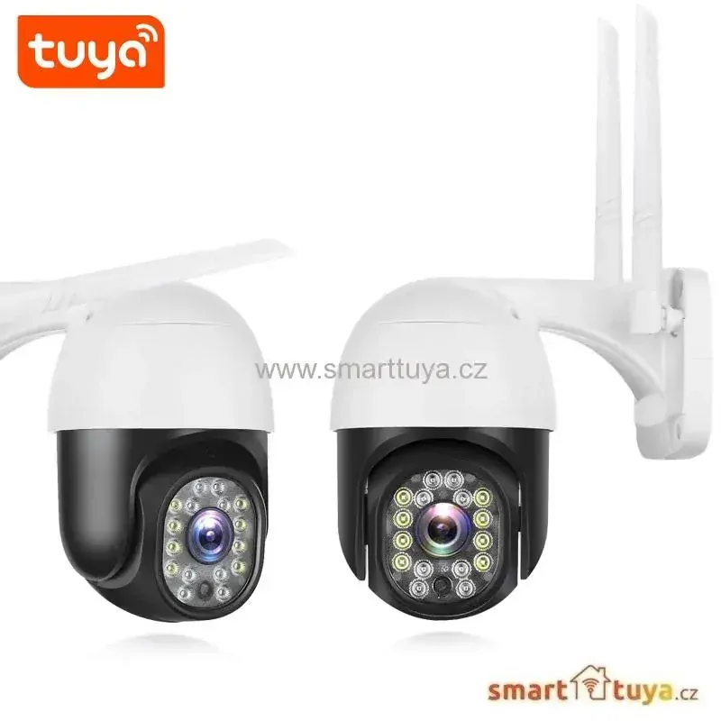 3.0 Mpx WiFi venkovní mini otočná IP kamera se zvukem - TUYA