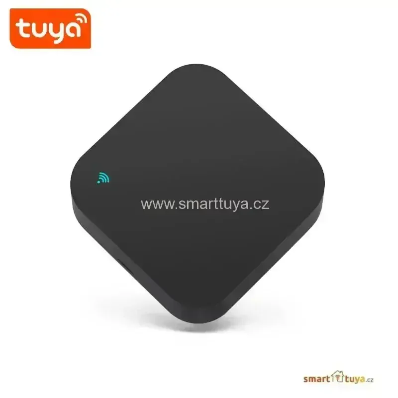 WiFi chytrý IR+RF dálkový ovladač, černý -TUYA