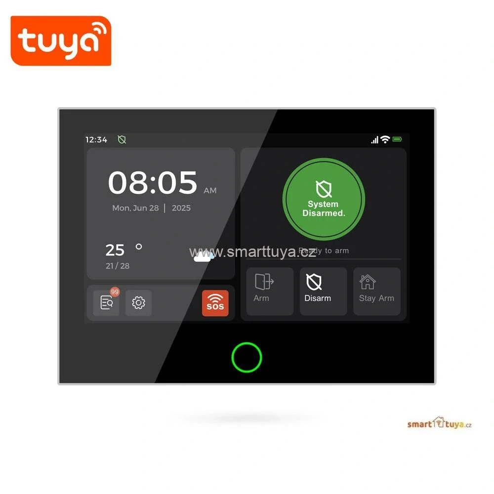 Tuya WiFi + 4G GSM alarm system HOME s 5.0MPx venkovní kamerou