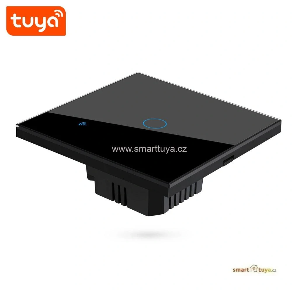 WiFi chytrý vypínač světel,jednotlačítkový - TUYA, Android/iOS