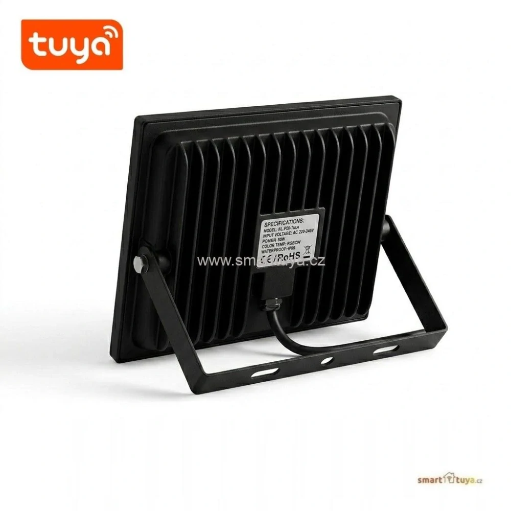 WiFi venkovní chytrý RGBCW LED reflektor Tuya - 30W  (PST-FL-30W)