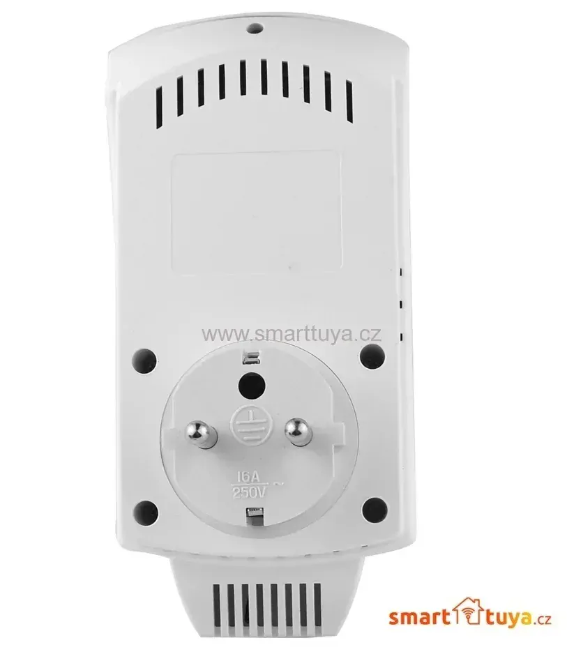 WiFi chytrý termostat se zásuvkou, 16A - TUYA, Android/iOS