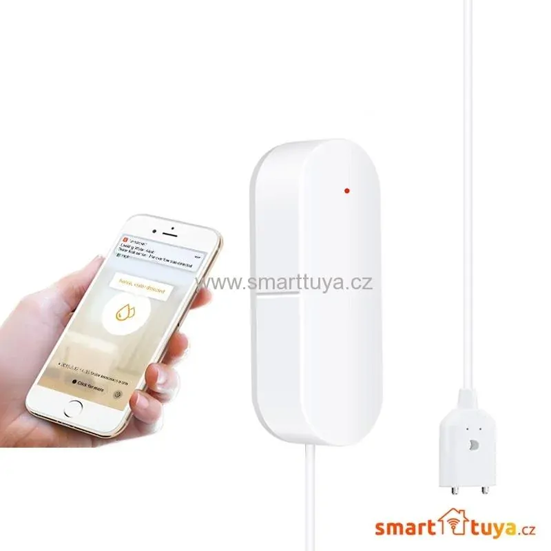Wi-Fi záplavový detektor – TUYA, Android/iOS
