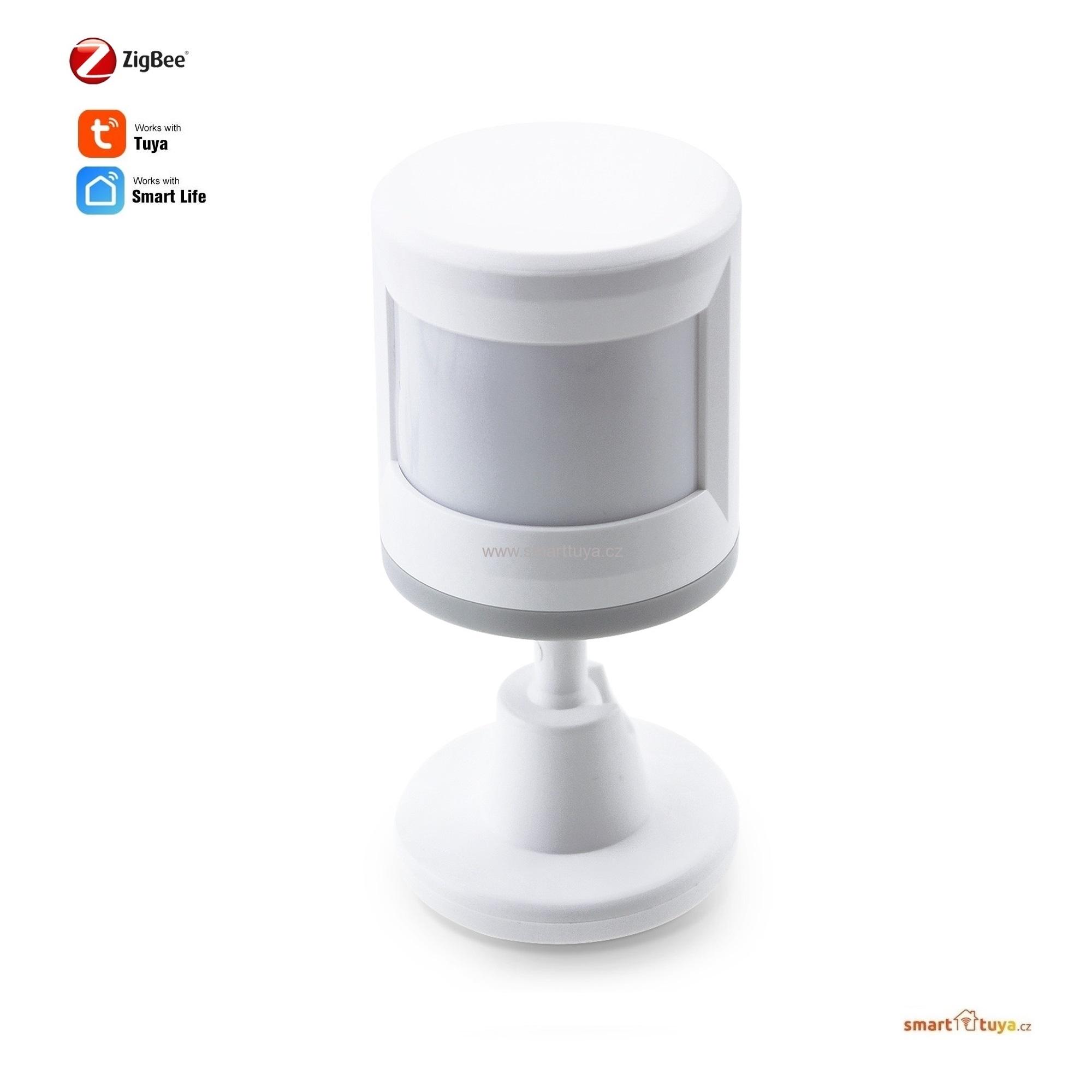 Zigbee pohybový PIR detektor 150° –TUYA, Android/iOS