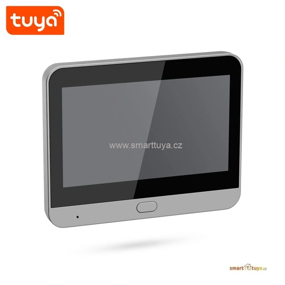 Tuya inteligentní WiFi digitální dveřní kukátko PST-DB06T (3.0MP, 4.3" LCD)