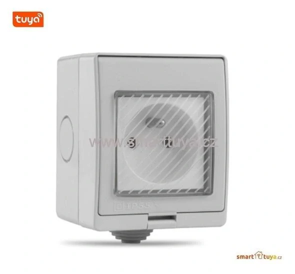 ZVÝHODNĚNÝ SET: Chytrý WiFi zavlažovací ventil a venkovní IP55 zásuvka Tuya