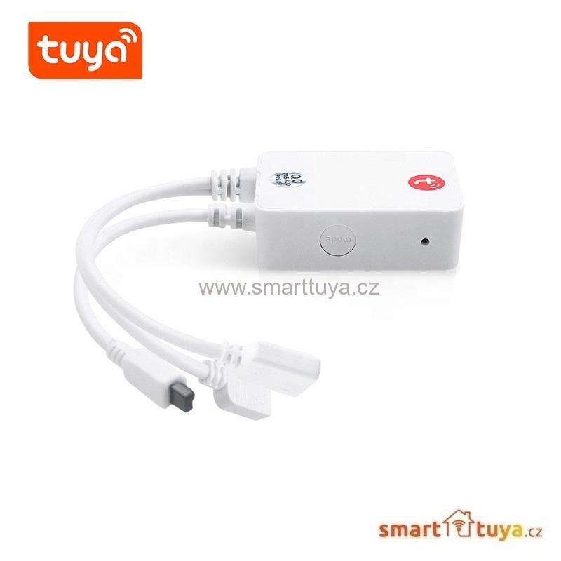 WiFi RGB LED sestava - 5 metrů | 12W | 30LED/m | IP65-vodotěsný | IR ovládání | - TUYA, Android/iOS