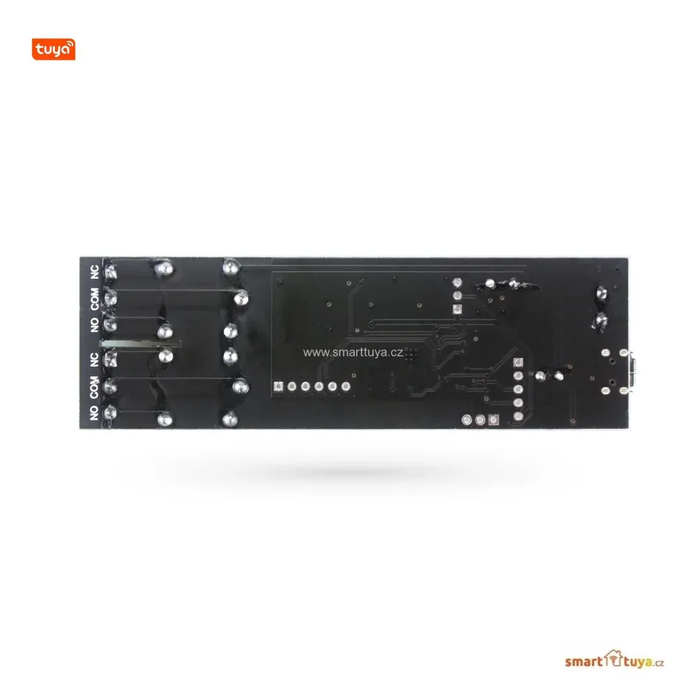 Wi-Fi nízkonapěťový spínač 5V / 7-32V, dvoukanálový - TUYA