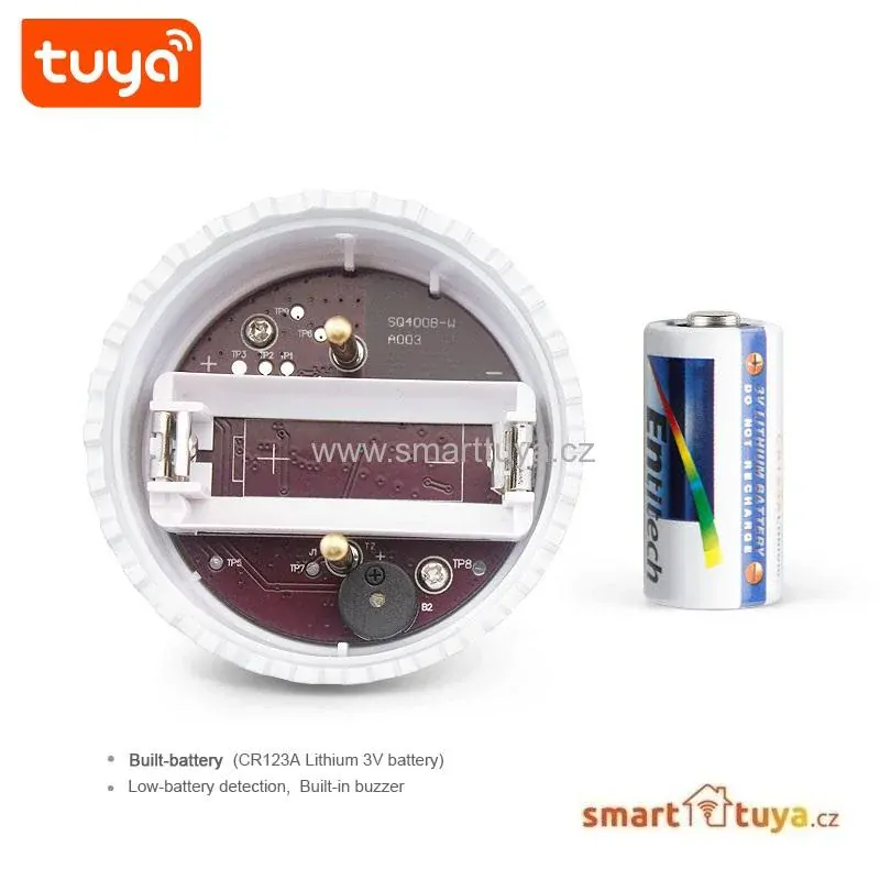 Wi-Fi senzor úniku vody  – TUYA, Android/iOS