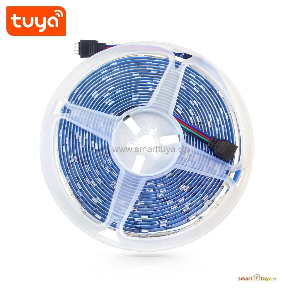Tuya chytrý WiFi RGB LED pásek – sada 5m PST-RGB05M