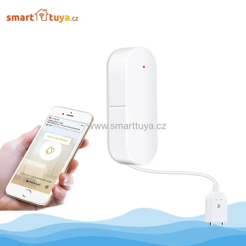 Wi-Fi záplavový detektor – TUYA, Android/iOS