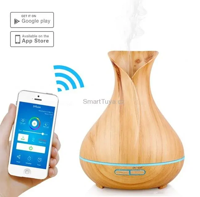 WiFi TuyaSmart Aroma difuzér ovládaný aplikací