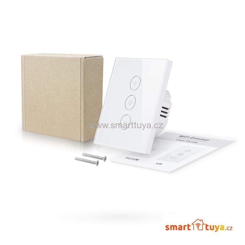 WiFi dotykový stmívací vypínač osvětlení - TUYA, Android/iOS